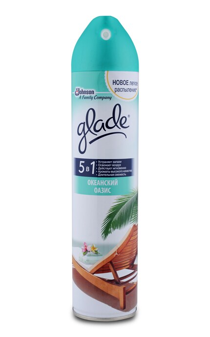 GLADE-Освіжувач повітря аерозоль Glade Океанський Оазис-4620000432203