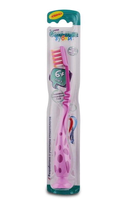 AQUAFRESH-Зубная щетка Aquafresh Мои Большие зубки-5999518577591