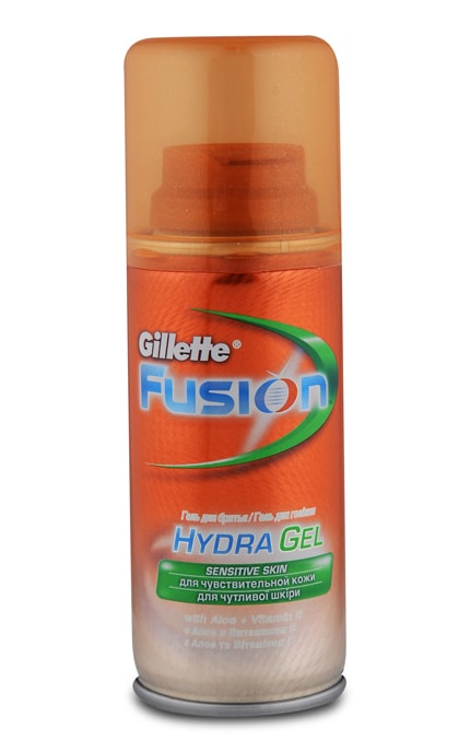 GILLETTE FUSION-Гель для гоління Gillette Fusion Hydra для чутливої шкіри-7702018464913