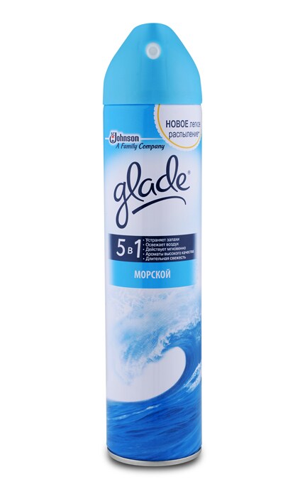 GLADE-Аерозольний освіжувач повітря Glade Морський-5010182988794