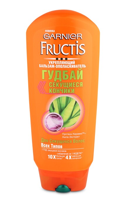 GARNIER FRUCTIS-Бальзам-ополаскиватель Garnier Fructis Гудбай секущиеся кончики-3600541285736