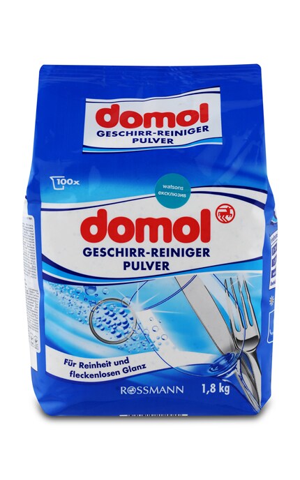 Порошок для посудомоечных машин Domol