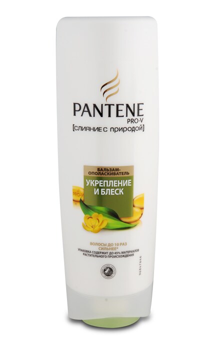 PANTENE-Бальзам-ополаскиватель Pantene Слияние с природой Укрепление и блеск-5410076560783
