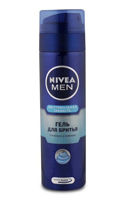 Гель для гоління Nivea Men Заряд свіжості