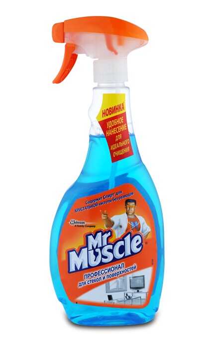 MR MUSCLE-Засіб для миття скла Mr Muscle Професіонал-4823002001013