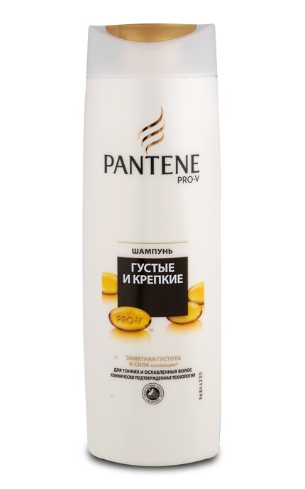 PANTENE-Шампунь PANTENE Густе та міцне, 400 мл-5000174651249