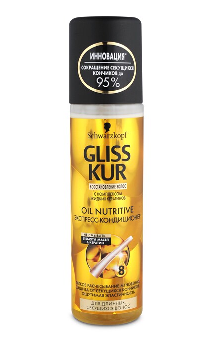GLISS KUR-Експрес-кондиціонер Gliss Kur Nutritive, 200 мл-9000100398657