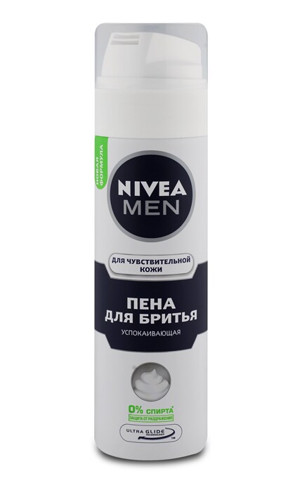 Піна для гоління Nivea Для чутливої шкіри Заспокійлива