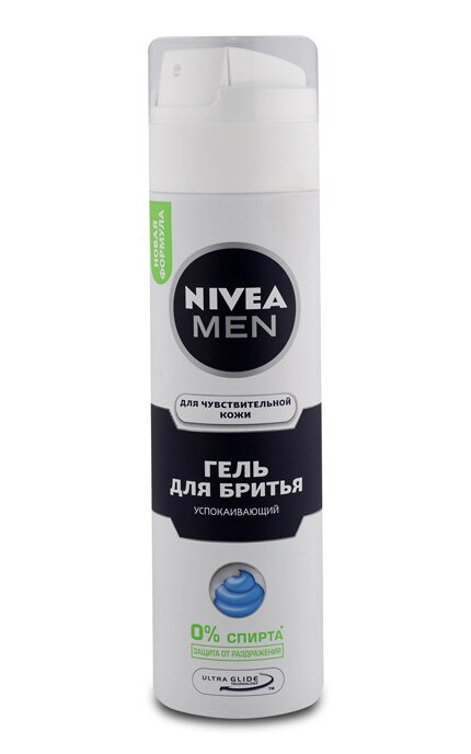 Гель для гоління Nivea Men Для чутливої шкіри Заспокюючий