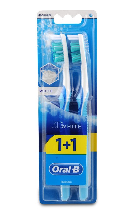 ORAL-B-Зубна щітка Oral-B Advantage 3D White, 2 шт-3014260022761