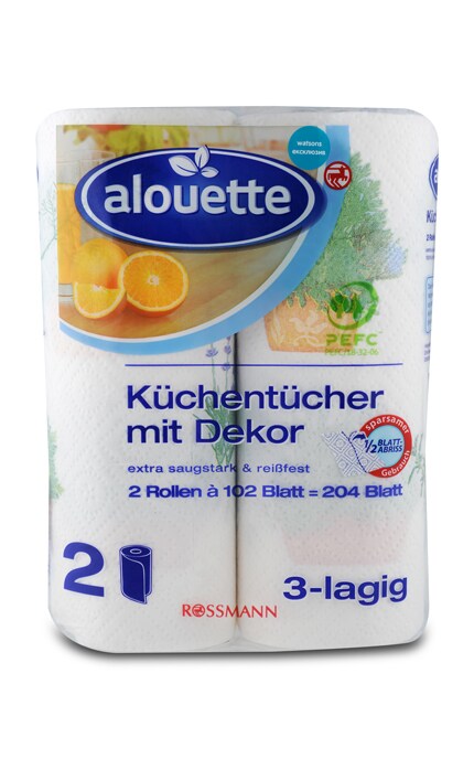 Полотенца Alouette бумажные кухонные