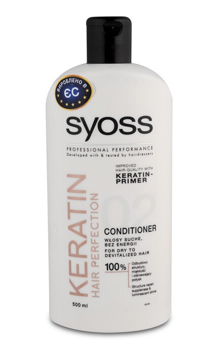 SYOSS-Бальзам Syoss Keratin Hair Perfection, 500 мл-9000101218909