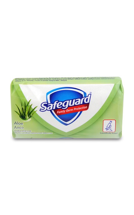 SAFEGUARD-Мыло туалетное Safeguard Алоэ Антибактериальное-4084500038790
