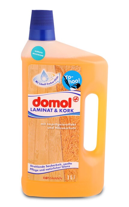 Средство для ухода за ламинированными и деревянными полами Domol
