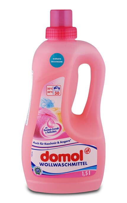 Гель для стирки вещей из шерсти Domol