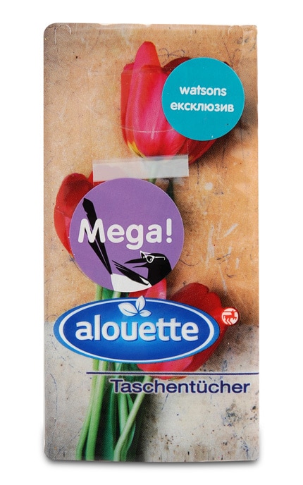 ALOUETTE-Платочки носовые Alouette бумажные -2005615133042