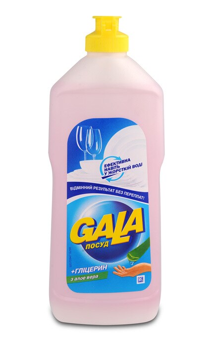 GALA-Рідина для миття посуду Gala Гліцерин З алое вера-4820026782676