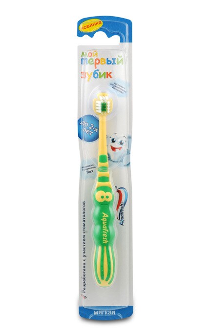 AQUAFRESH-Зубная щетка Aquafresh Мои первые зубки-5908311864418