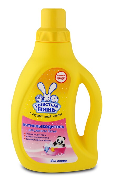 УШАСТЫЙ НЯНЬ-Плямознищувач Ушастый нянь для прання дитячої білизни-4602573030086