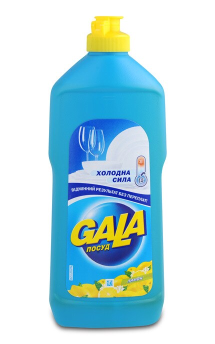 GALA-Рідина для миття посуду Gala Холодна сила з лимоном-4820026780016