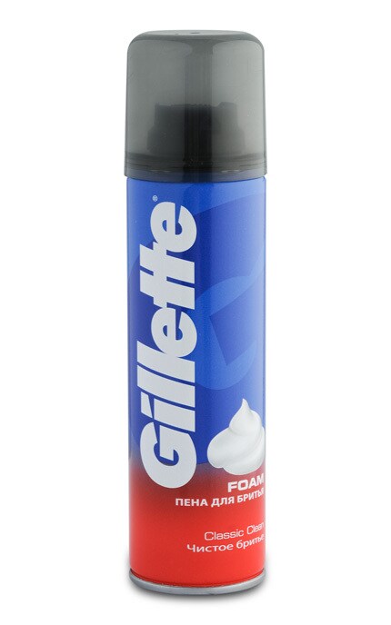 GILLETTE-Піна для гоління Gillette Classic Clean, 200 мл-3014260327682