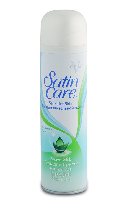 SATIN CARE-Гель для гоління для жінок Satin Care Sensitive для чутливої шкіри 200мл-3014260223007