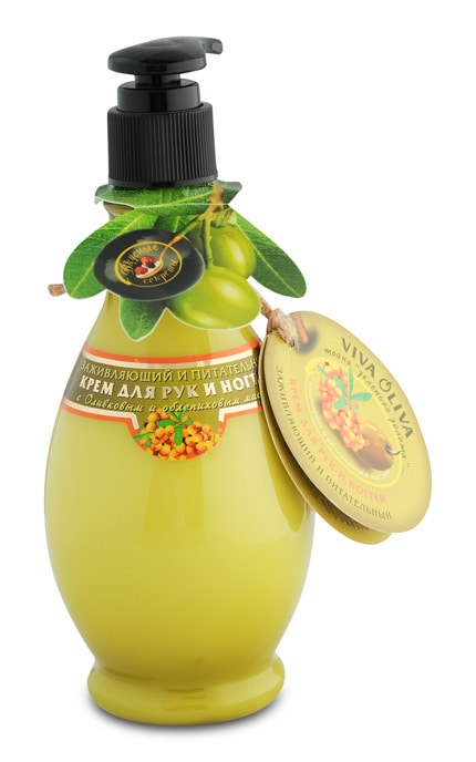 VIVA OLIVA-Крем для рук и ногтей Viva Oliva с оливковым и облепиховым маслом-4823080004678