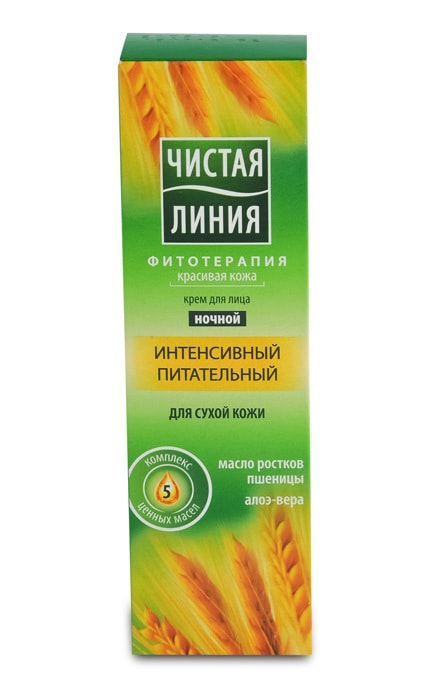 ЧИСТАЯ ЛИНИЯ-Ночной крем Чистая линия Питательный для сухой кожи-4600702014266