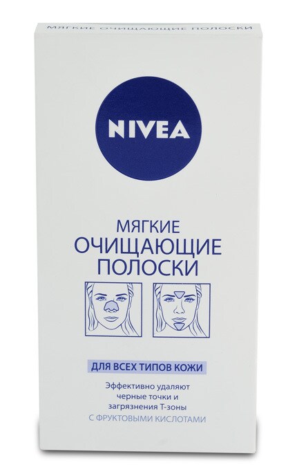 М’які очищаючі стрічки Nivea для обличчя