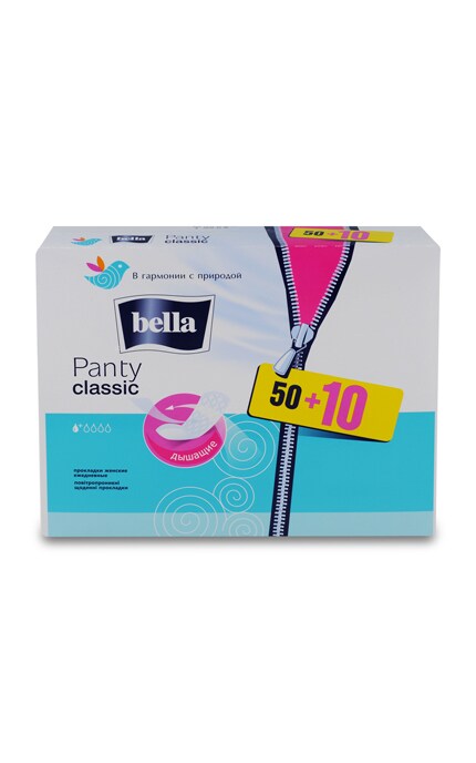 Прокладки женские гигиенические Bella Panty Classic 60 шт