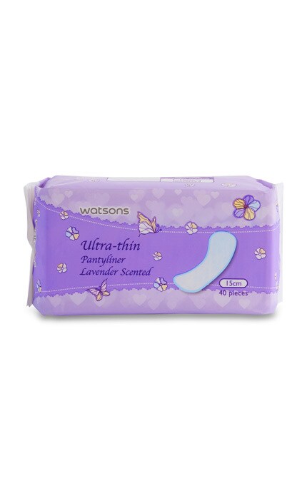 WATSONS-Прокладки WATSONS щоденні ароматизовані лаванда, 40 шт-4894532955459