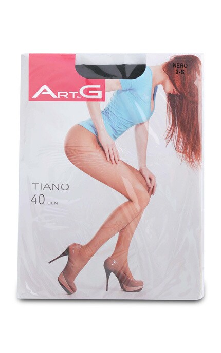 ART G-Колготки жіночі ArtG Tiano Nero 40 den, 2 (S), 1 шт-4820040102757