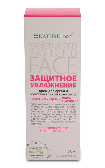 Крем для обличчя Nature.med Захисне зволоження