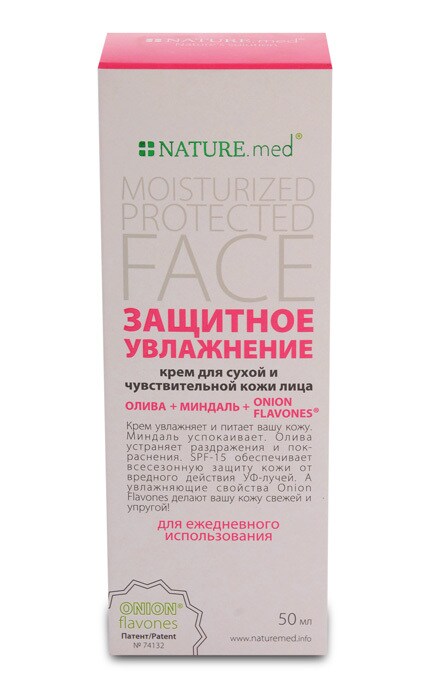 Крем для лица Nature.med Защитное увлажнение 50 мл