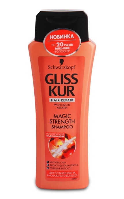 GLISS KUR-Шампунь Gliss kur Волшебное укрепление-4015100009743
