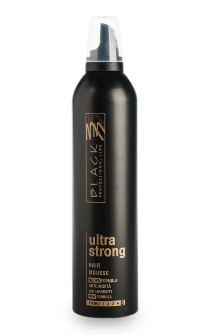 Мус Black Professional Line Gold ультрасильної фіксації