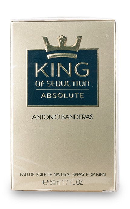 ANTONIO BANDERAS-Туалетна вода Antonio Banderas King Of Seduction Absolute для чоловіків, 50 мл-8411061819623