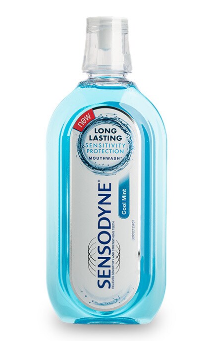 SENSODYNE-Ополаскиватель Sensodyne Прохладная Мята-5054563014856