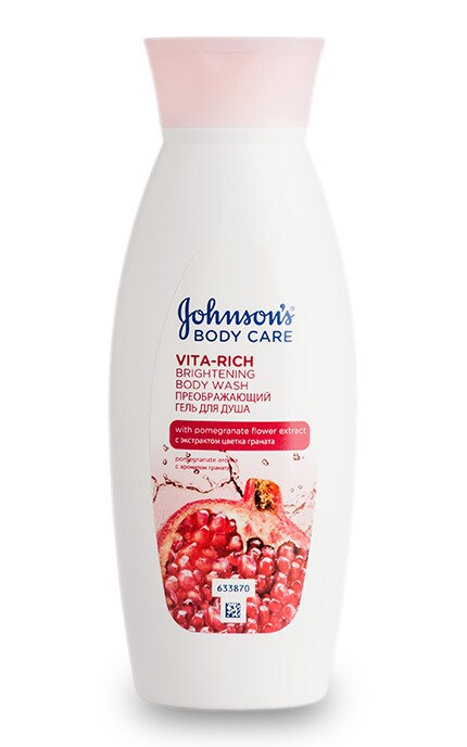 JOHNSONS-Гель для душа Johnsn's Body Care Vita Rich с экстрактом цветов граната-3574661238944