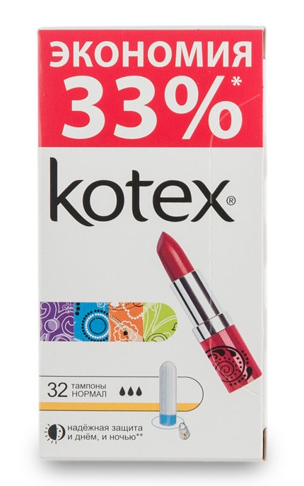 KOTEX-Тампоны Kotex Нормал-5029053562599