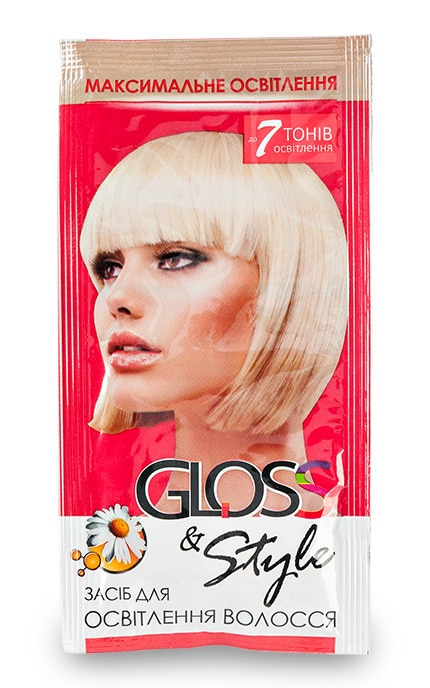 Средство для осветления волос Gloss & Style 30 г