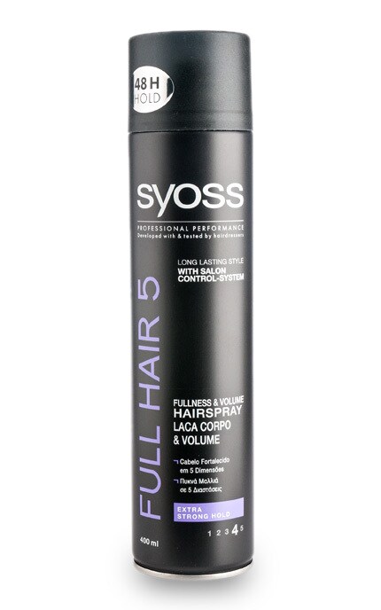 SYOSS-Лак Syoss для волос экстрасильной фиксации Густота и объем-4015001000962