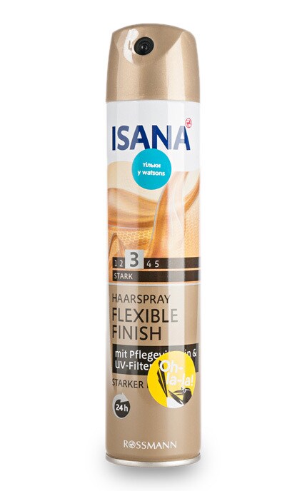 Лак для волос Isana Гибкая фиксация