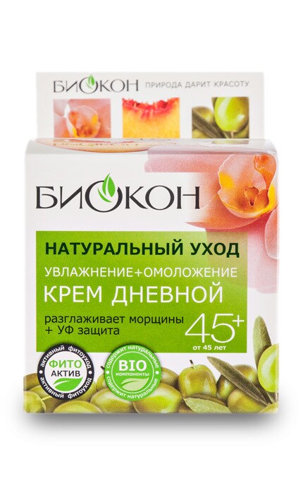 БИОКОН-Крем денний Біокон Натуральний догляд 45+-4820160032545