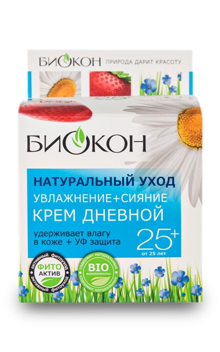 БИОКОН-Крем денний Біокон Натуральний догляд 25+-4820160032484