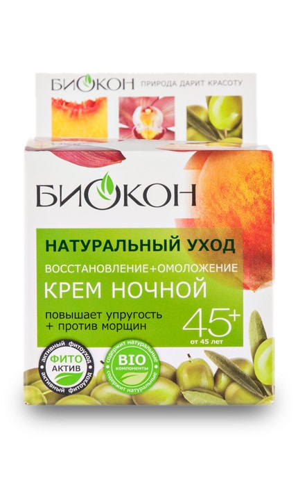 БИОКОН-Крем нічний Біокон Натуральний догляд -4820160032552