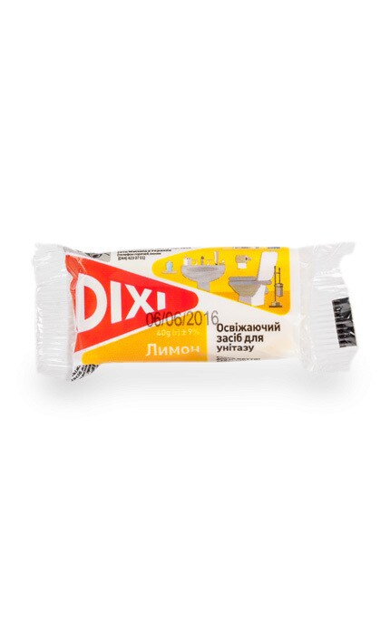 Сменный блок для унитаза Dixi Лимон 40 г