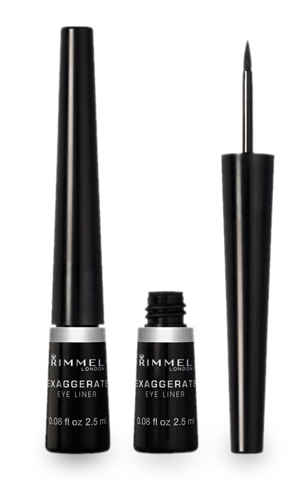 Подводка для глаз Rimmel Exaggerate 01 Black 2,5 мл