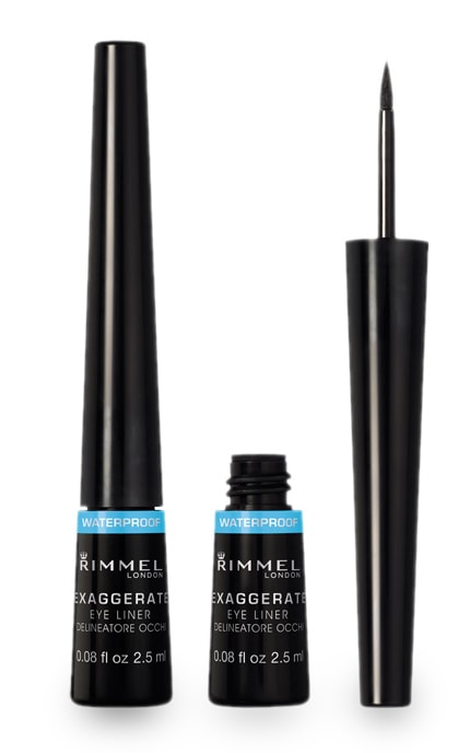 RIMMEL-Підводка для очей водостійка Rimmel Exaggerate 03 Black 2,5 мл-3607342493032
