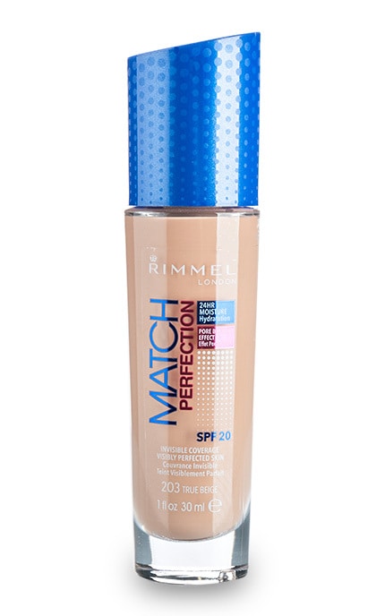 RIMMEL-Тональна Основа Rimmel MATCH PERFECTION відтінок 203 True Beige-3614220954073